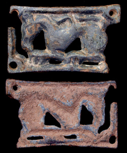 Belt Mount, Avars, Zoomorphic Horse/Dragon, c. 6th-7th Cent Belt Mount, Avars, Zoomorphic Horse/Dragon, c. 6th-7th Cent